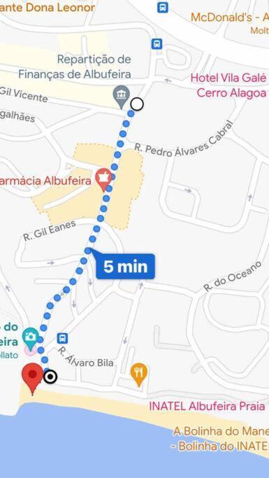 Alexa Apartment T2, Albufeira Center Two Bedrooms Self Check-In Dış mekan fotoğraf